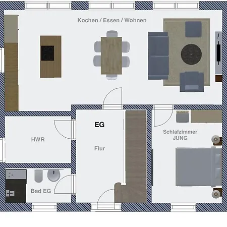 Hornhecht Comfortable Ferienhaus
